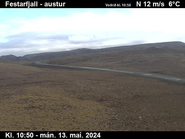 Webcam Festarfjall, Grindavíkurbær, Suðurnes, Island
