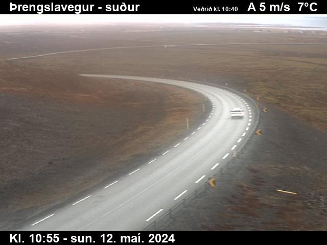 Webcam Lyngbrekkur, Ölfus, Suðurland, Island