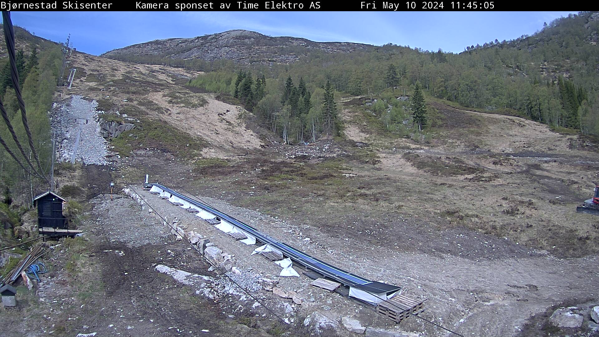 Webcam Bjørnestad skisenter, Sirdal, Vest-Agder, Norwegen