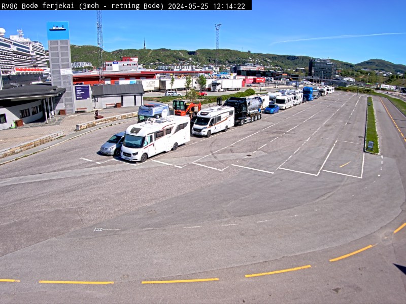 Webcam Bodø, Bodø, Nordland, Norwegen