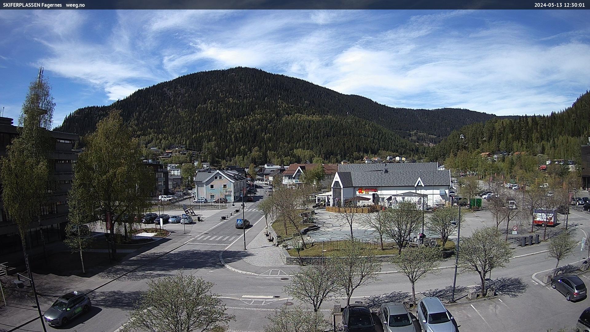 Webcam Fagernes, Nord-Aurdal, Oppland, Norwegen