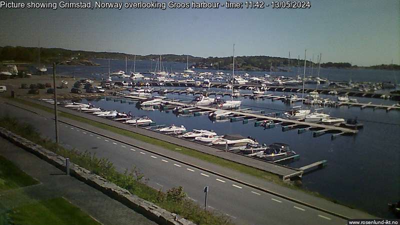 Webcam Grimstad, Grimstad, Aust-Agder, Norwegen