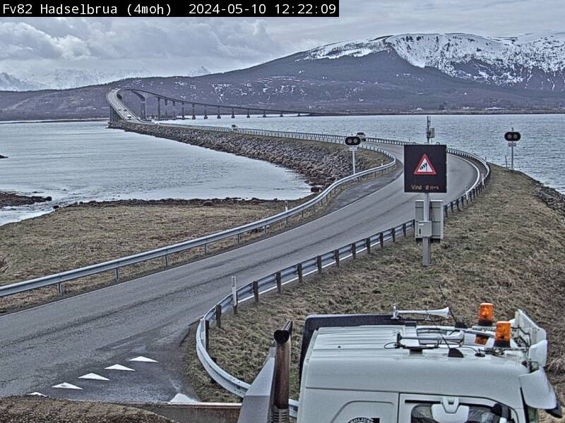 Webcam Hadselbrua, Hadsel, Nordland, Norwegen