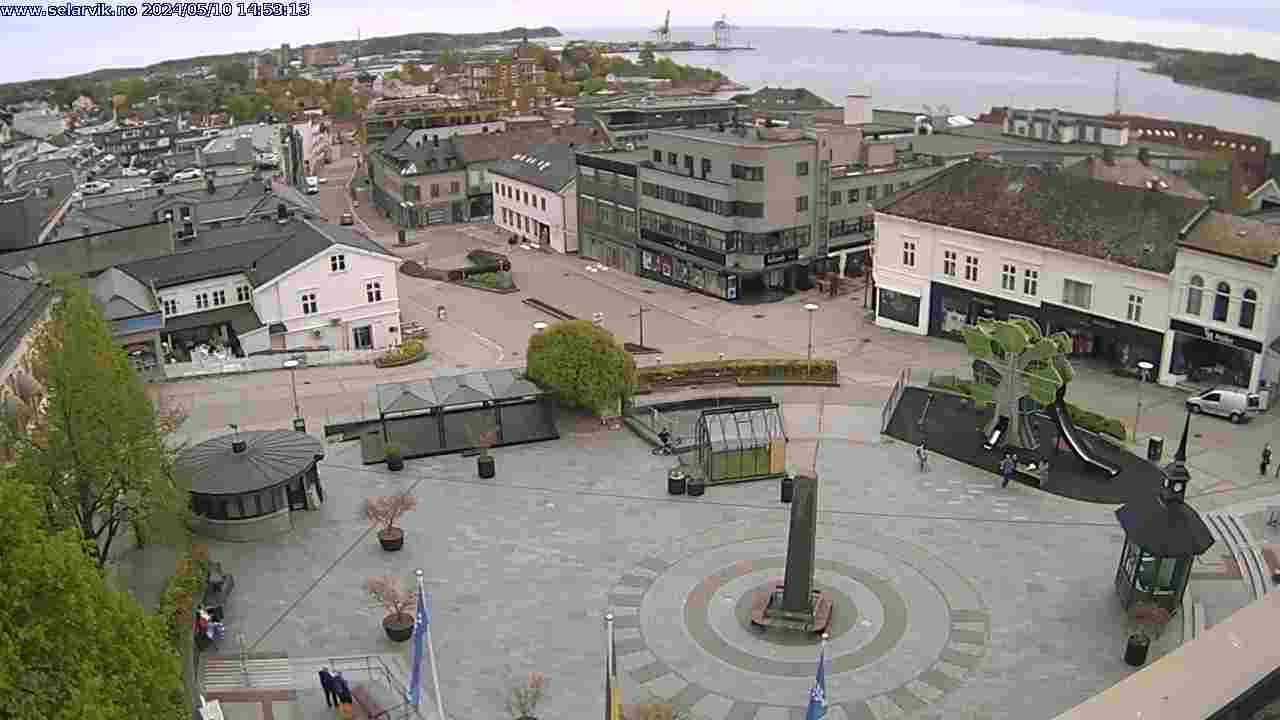 Webcam Larvik, Larvik, Vestfold, Norwegen