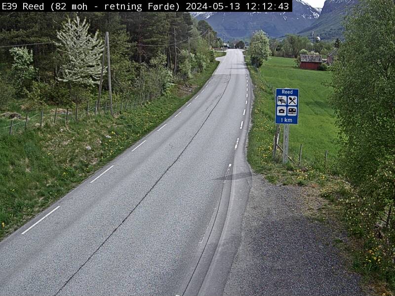 Webcam Reed, Gloppen, Sogn og Fjordane, Norwegen
