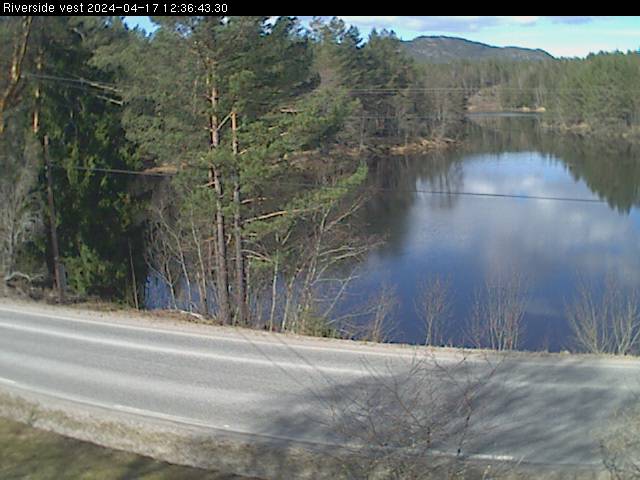 Webcam Riverside, Drangedal, Telemark, Norwegen
