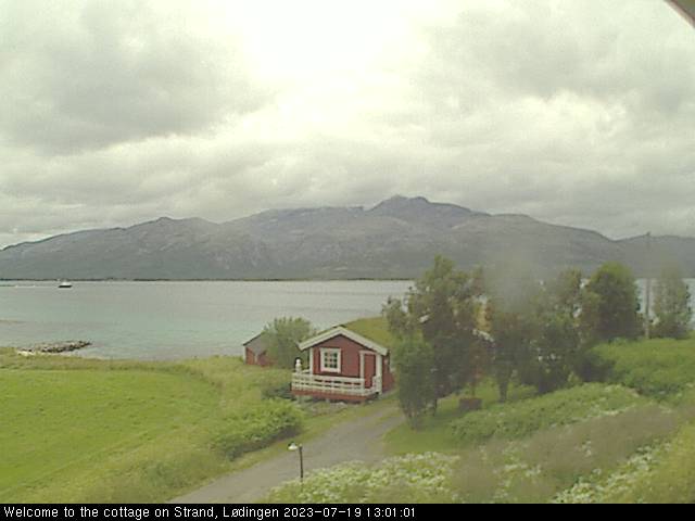 Webcam Strand, Lødingen, Nordland, Norwegen