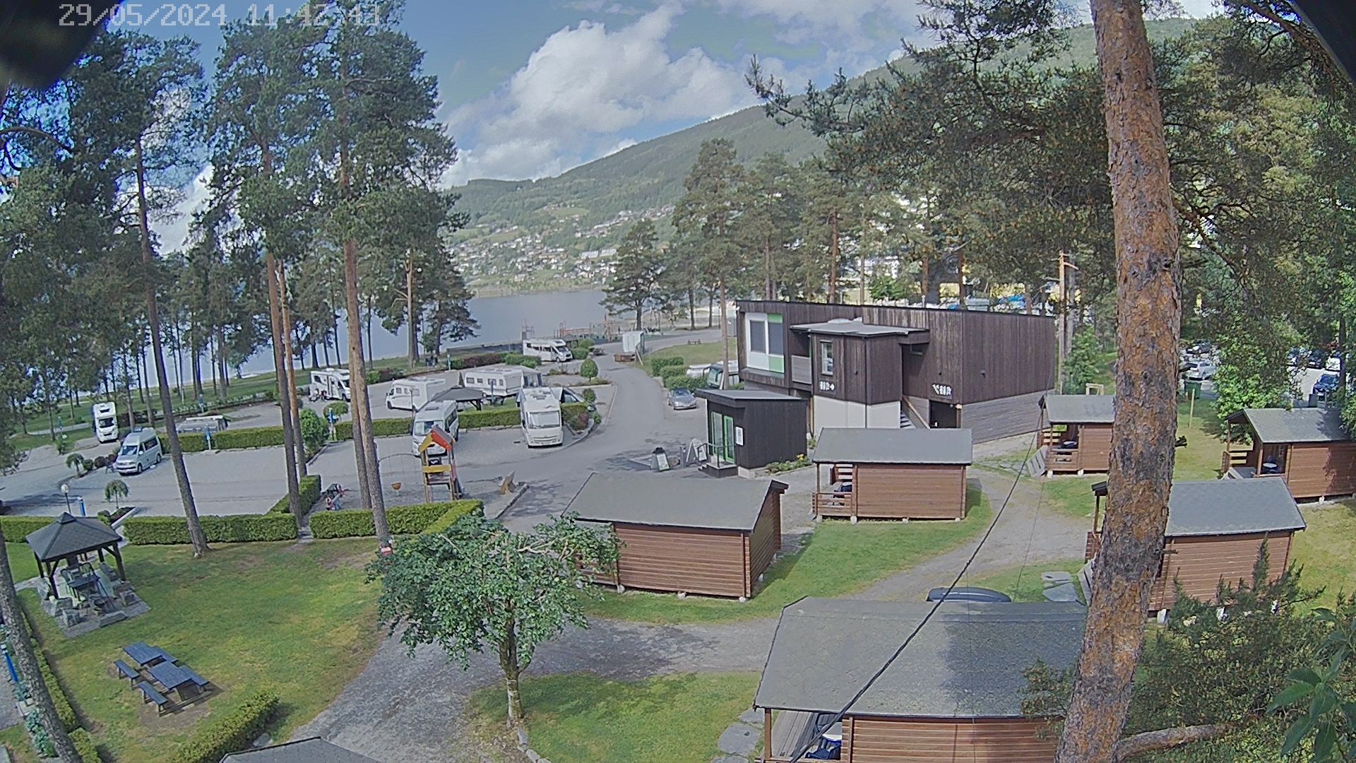 Webcam Vossevangen, Voss, Hordaland, Norwegen