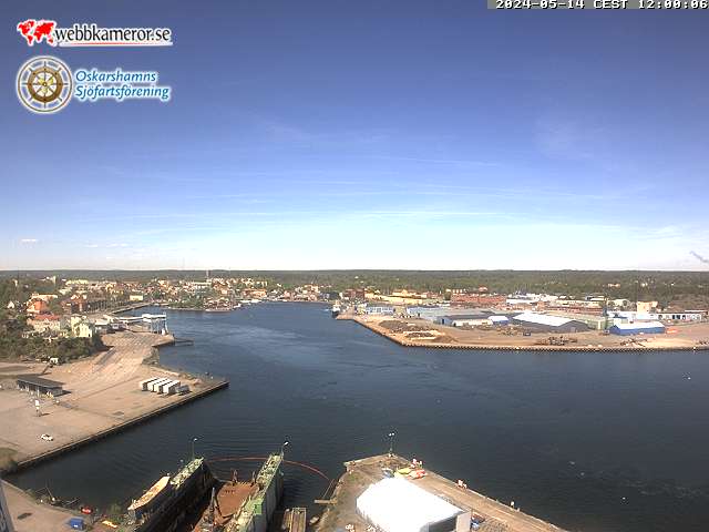 Webcam Oskarshamn, Oskarshamn, Småland, Schweden