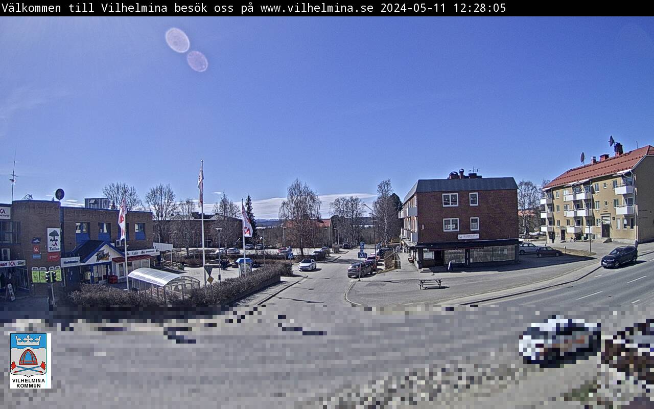 Webcam Vilhelmina, Vilhelmina, Lappland, Schweden