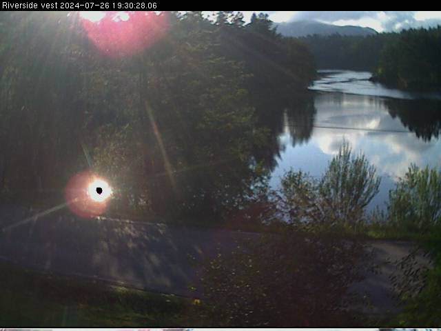Webcam Riverside, Drangedal, Telemark, Norwegen
