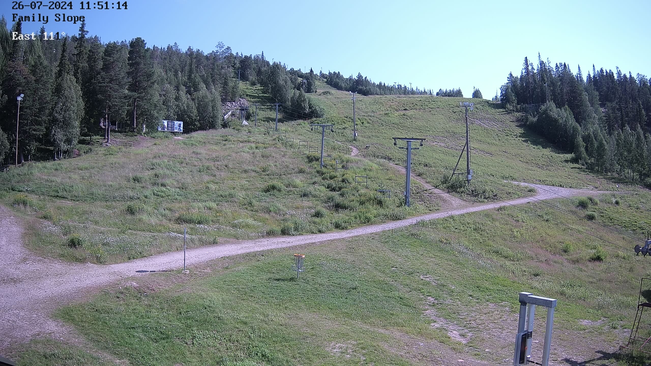 Webcam Salla Ski Resort, Salla, Lappland, Finnland