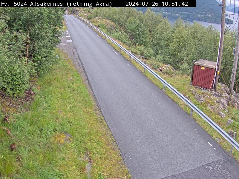 Webcam Åkra, Kvinnherad, Hordaland, Norwegen