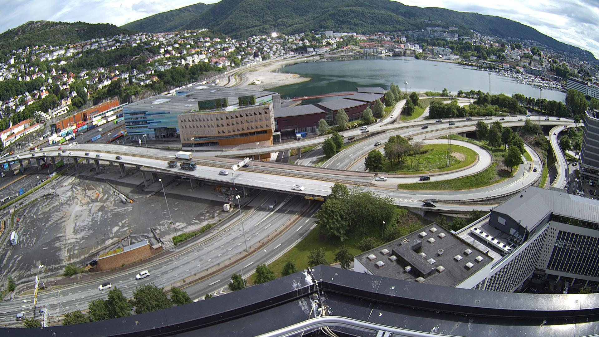 Webcam Bergen, Bergen, Hordaland, Norwegen