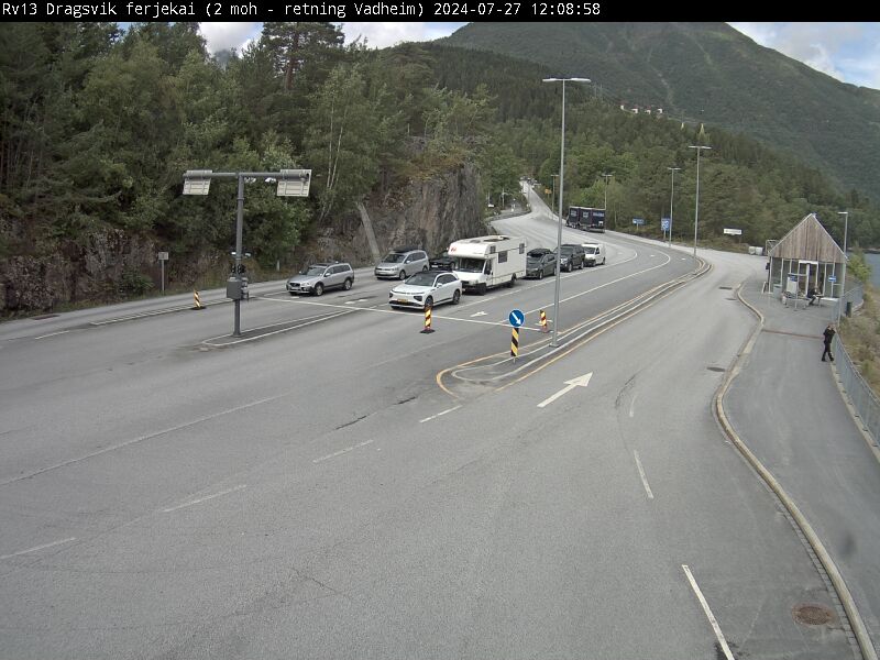 Webcam Dragsviki, Balestrand, Sogn og Fjordane, Norwegen