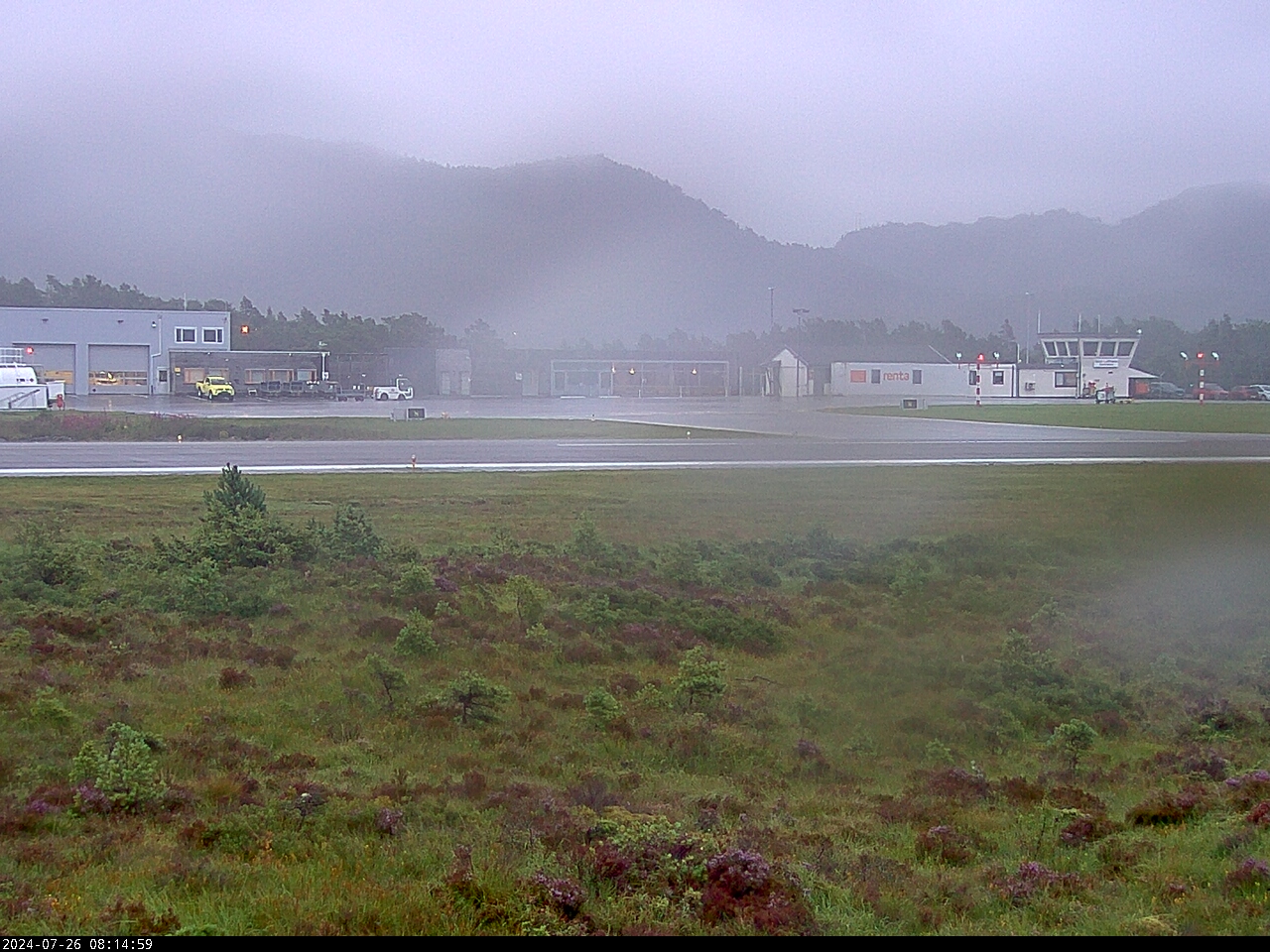 Webcam Flughafen Stord, Stord, Hordaland, Norwegen