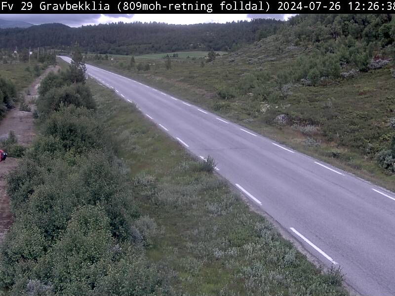 Webcam Gravbekkli bru, Folldal, Hedmark, Norwegen