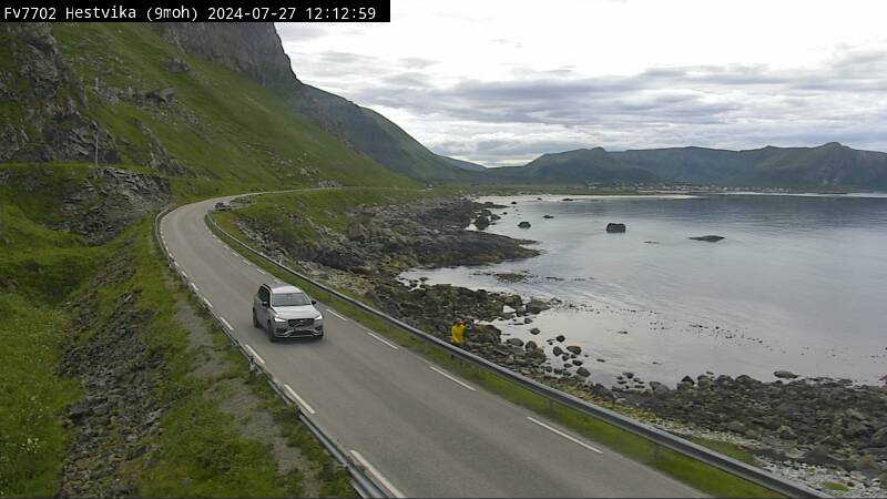 Webcam Hestvika, Andøy, Nordland, Norwegen