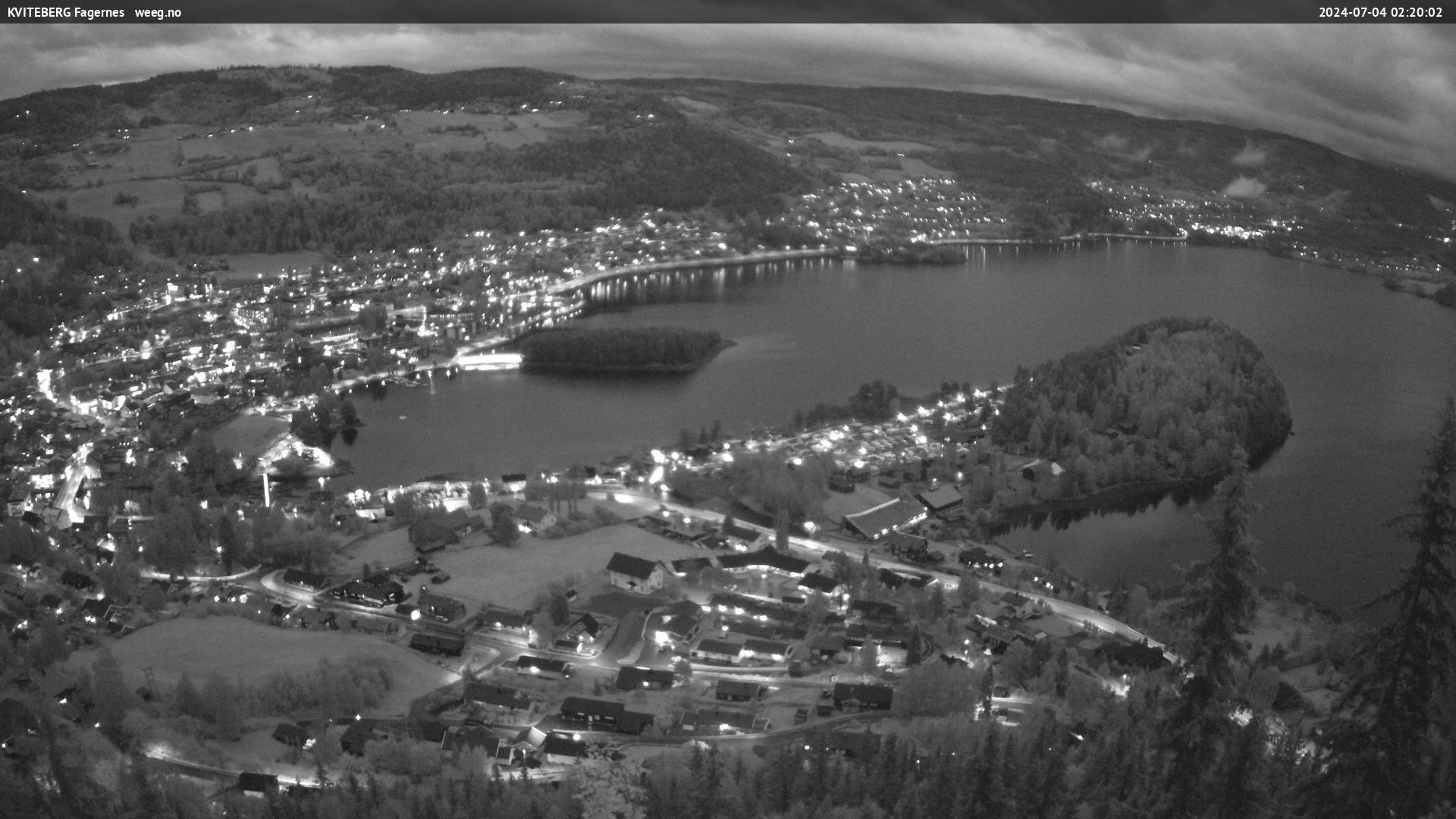 Webcam Kviteberg, Nord-Aurdal, Oppland, Norwegen