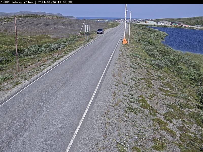Webcam Mehamn, Gamvik, Finnmark, Norwegen