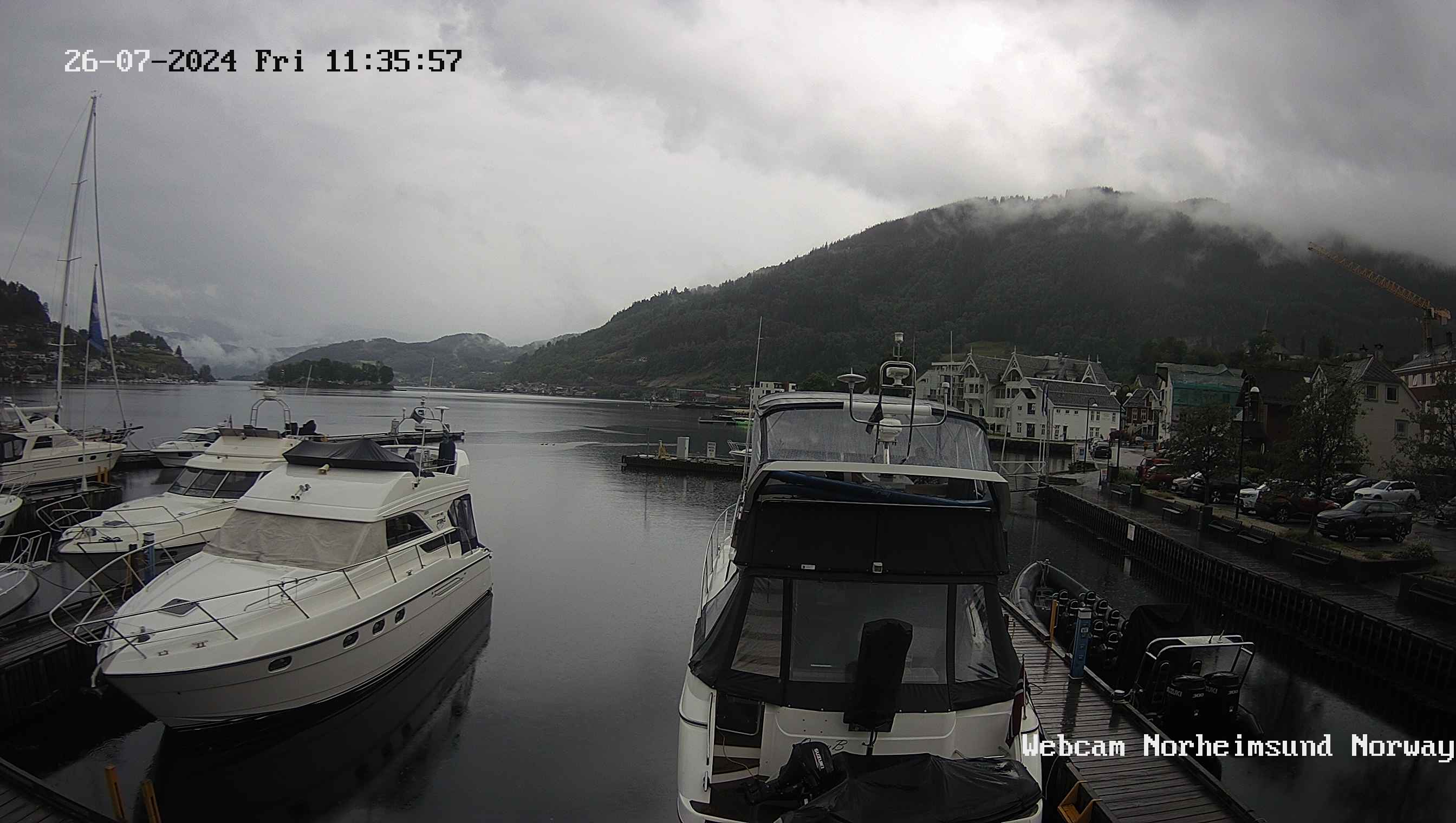 Webcam Norheimsund, Kvam, Hordaland, Norwegen
