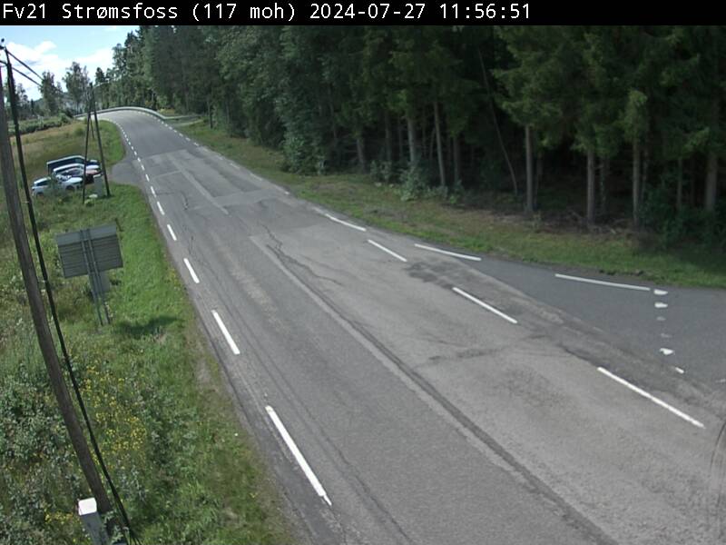 Webcam Strømsfoss, Aremark, Østfold, Norwegen