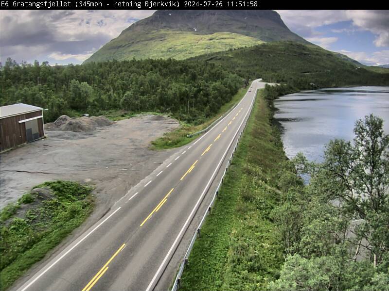Webcam Veilund, Lavangen, Troms, Norwegen